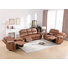 6-Piece Faux Leather Upholstered Set Included Loveseat and Sofa