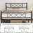 Brandee Metal Platform Bed Frame with Headboard and Footboard-1837404942-1837404940