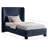 Hridhaan Upholstered Unfinished Wingback Bed-89228079-89228078