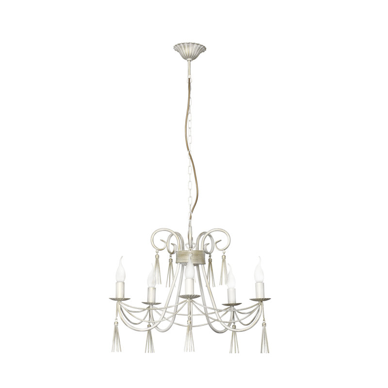 Echols 5 - Light Candle Style Chandelier