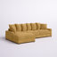 Canapé modulaire contemporain rembourré avec repose-pieds surdimensionné-2024627498-2080259531