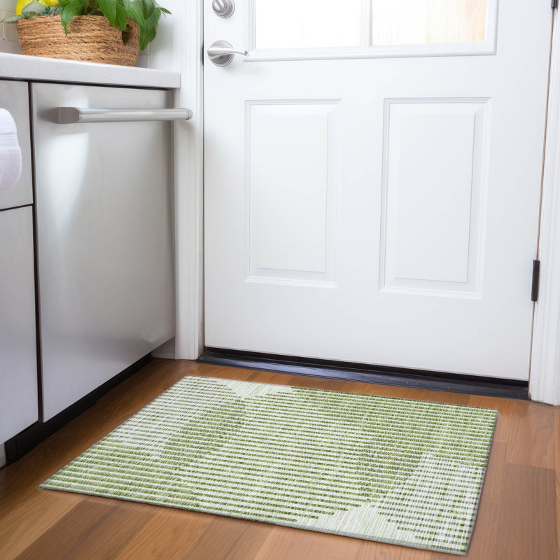 Tapis Corum AMF1001 lavable à la machine de qualité supérieure, Rectangle 1 pi 8 po x 2 pi 6 po