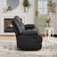 Canapé inclinable en cuir véritable 60 po-1633534086