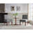 Fabric Accent Chair Set Of 2 With Round Wood Table-1841096810