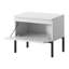 Moaad 49cm W Steel Bedside Table-138178898