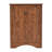 Triangle Freestanding Corner Storage Cabinet With Adjustable Shelves - Moisture-Proof Mdf Floor Cabinet For Bathroom, Kitchen, Living Room-1366560049