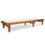 Chaise longue pour l'extérieur - filet et bois d'acacia-577973318-577973319
