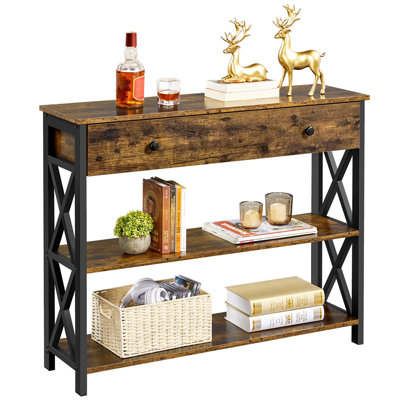 Vintage Wooden Console Table
