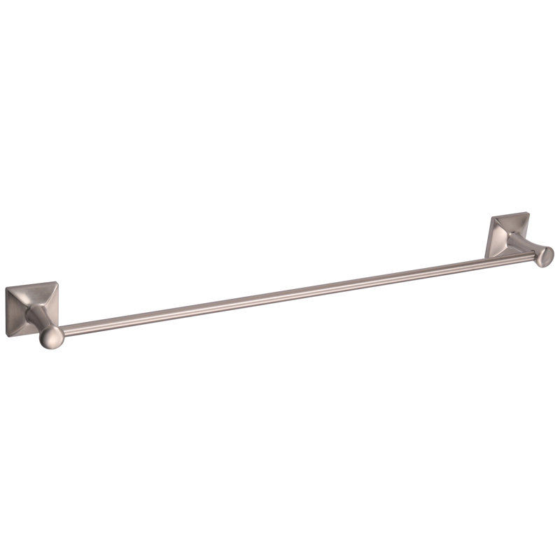 Porte-serviettes mural 24 "Euro Transitional Series - Nickel brossé, Nickel brossé