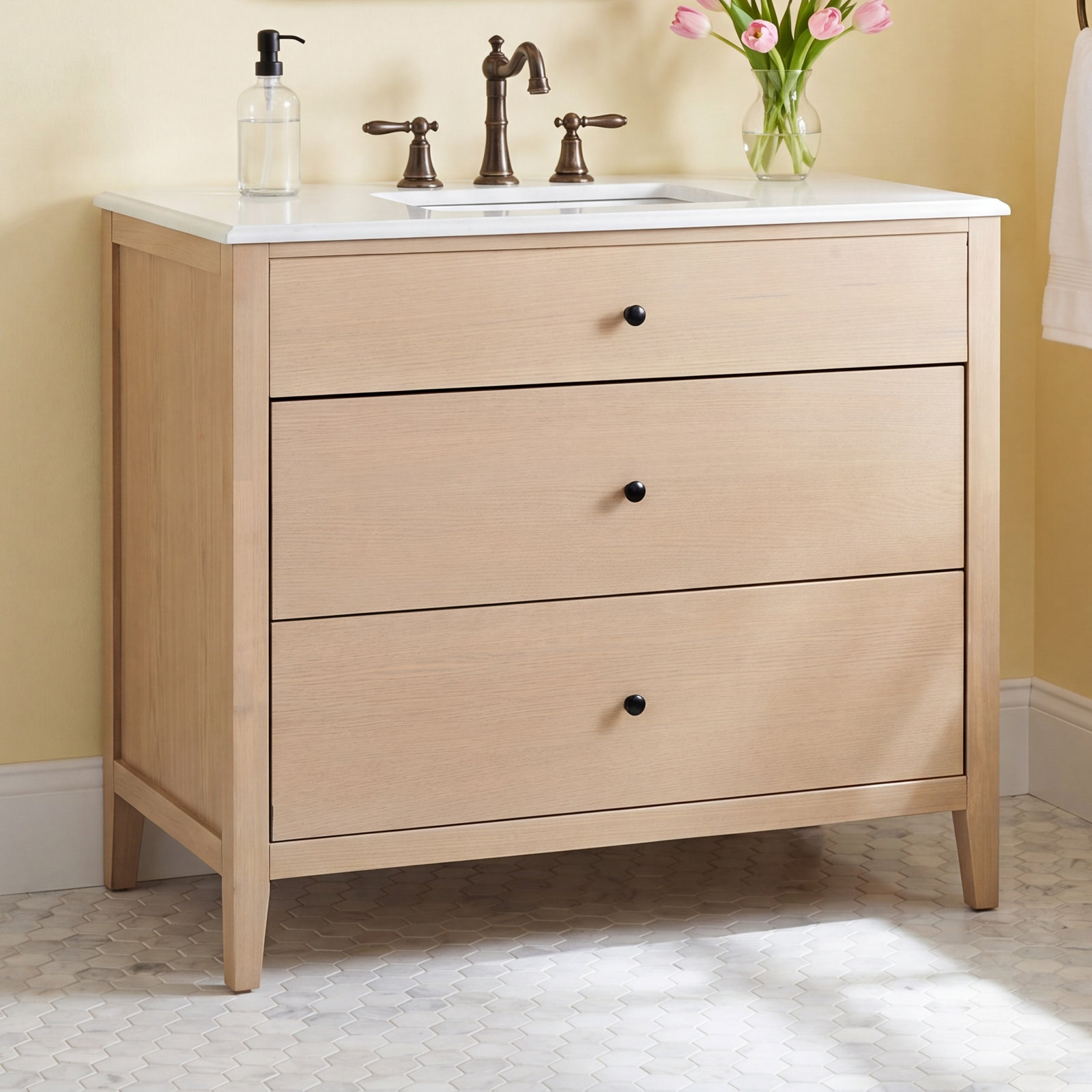 Lili Single Bathroom Vanity, 36"