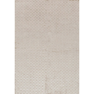 Geometric Area Rug in Camel