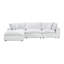 Canapé modulaire rembourré et réversible 4 pièces Ellaria-1227953805