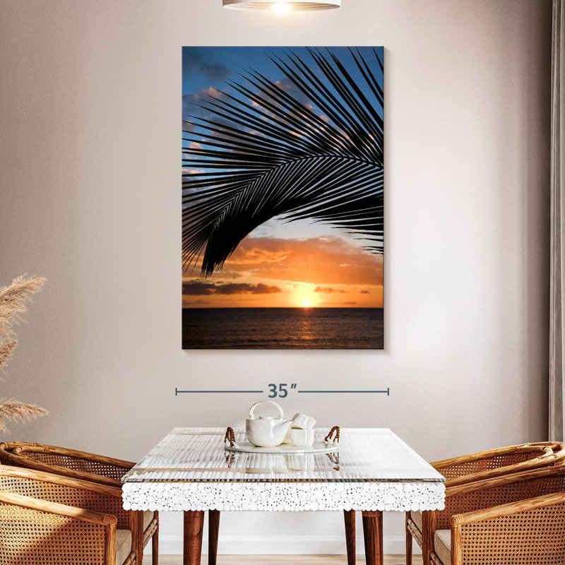 Harnek Sunset At Maui Beach, 51" H x 34" W
