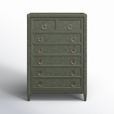 Warwick 7 Drawer Wicker Chest