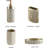 Bathroom accessory set