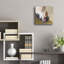 Art mural en verre épique «Earthy Mood» par Design Fabrikken, 12 po x 12 po