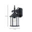 Lanterne murale d'extérieur noire 14,25 po Castellanos