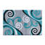 Tapis intérieur à motif abstrait tourbillonnant Aarley-Ray-330410261