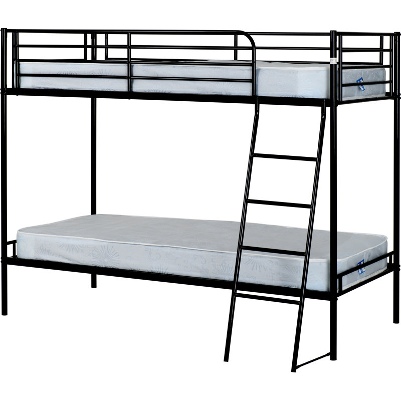 Dore Single Bunk Bed, Black