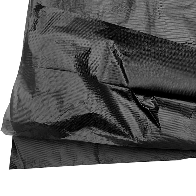 Dyno Products Online 64 Gallon Trash Bags Heavy Duty 1.5 Mil Black - 50  Count Large Trash Bags - Individually Folded - Industrial Trash Bags 64  Gallon – 50W x 60L 