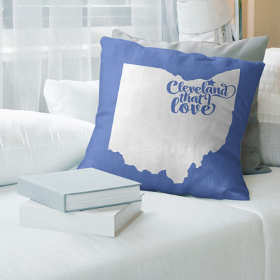 Housse de coussin en cuir cleveland