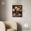 Décoration murale rétro vintage en velours sur toile -1399348112-1399348142