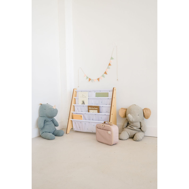 3 Sprouts - Étagère à livres - Étagère à livres pour enfants - Bibliothèque pour chambre de bébé, Brume