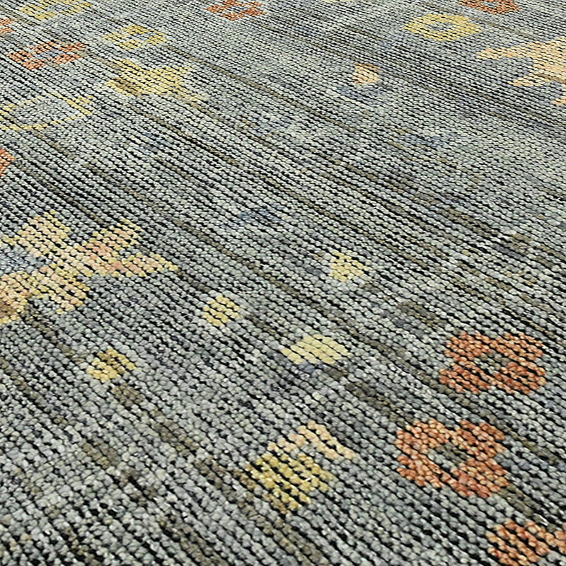 Jwell Wool Floral Indoor Rug, Rectangle 9' x 12'