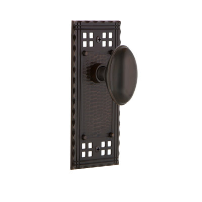 Plaque artisanale avec bouton de porte Homestead
