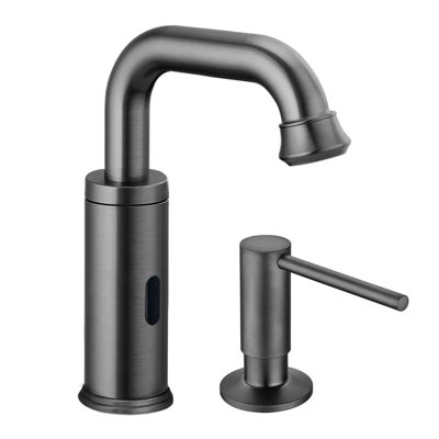 Oil Rubbed Bronze Automatic Faucet Stylish Durable and Efficient for High Traffic Areas
