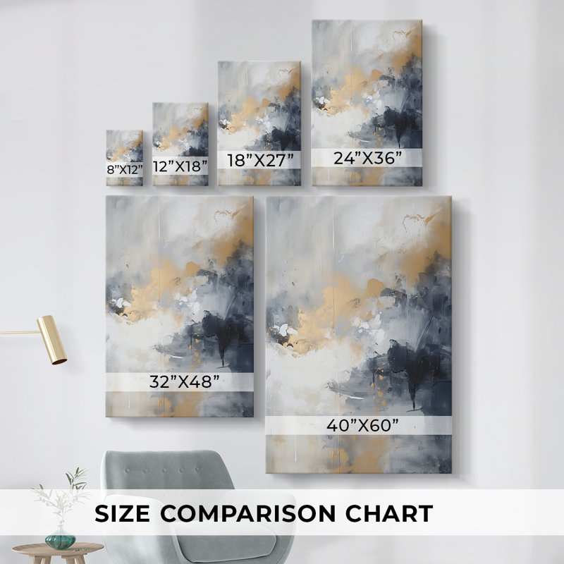 Floral Study Series CXIX - Ensemble de toiles tendues avec châssis Premium - Prêt à être accroché