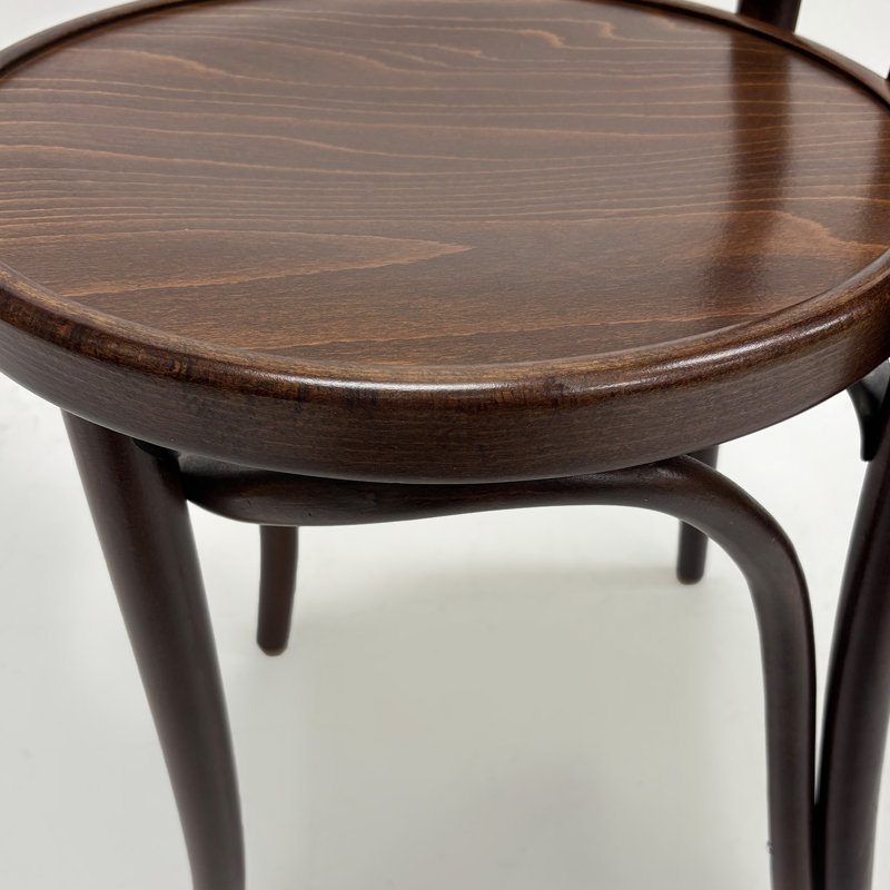 GB-118 VS LQ Side Chair, Walnut Lacquer