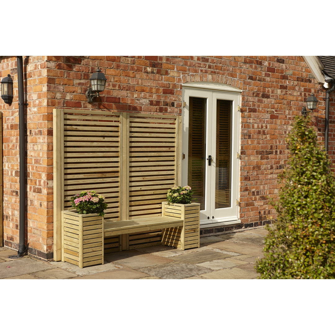 Rowlinson Garden Creations Seat and Planter Set