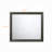 Glint Mirror in Antique Gray