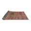Rouge contemporain/rose/Tapis décoratif vert-1905682476