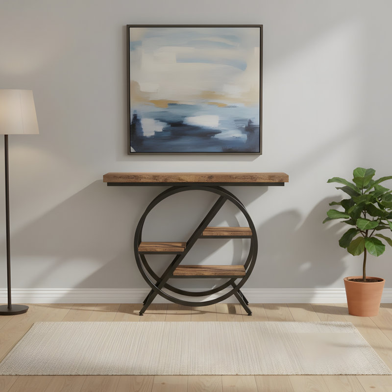 Hall Table,Chic Console Table,Functional Entryway Table