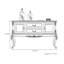 Buffet multifonctionnel en bois massif-1216544380