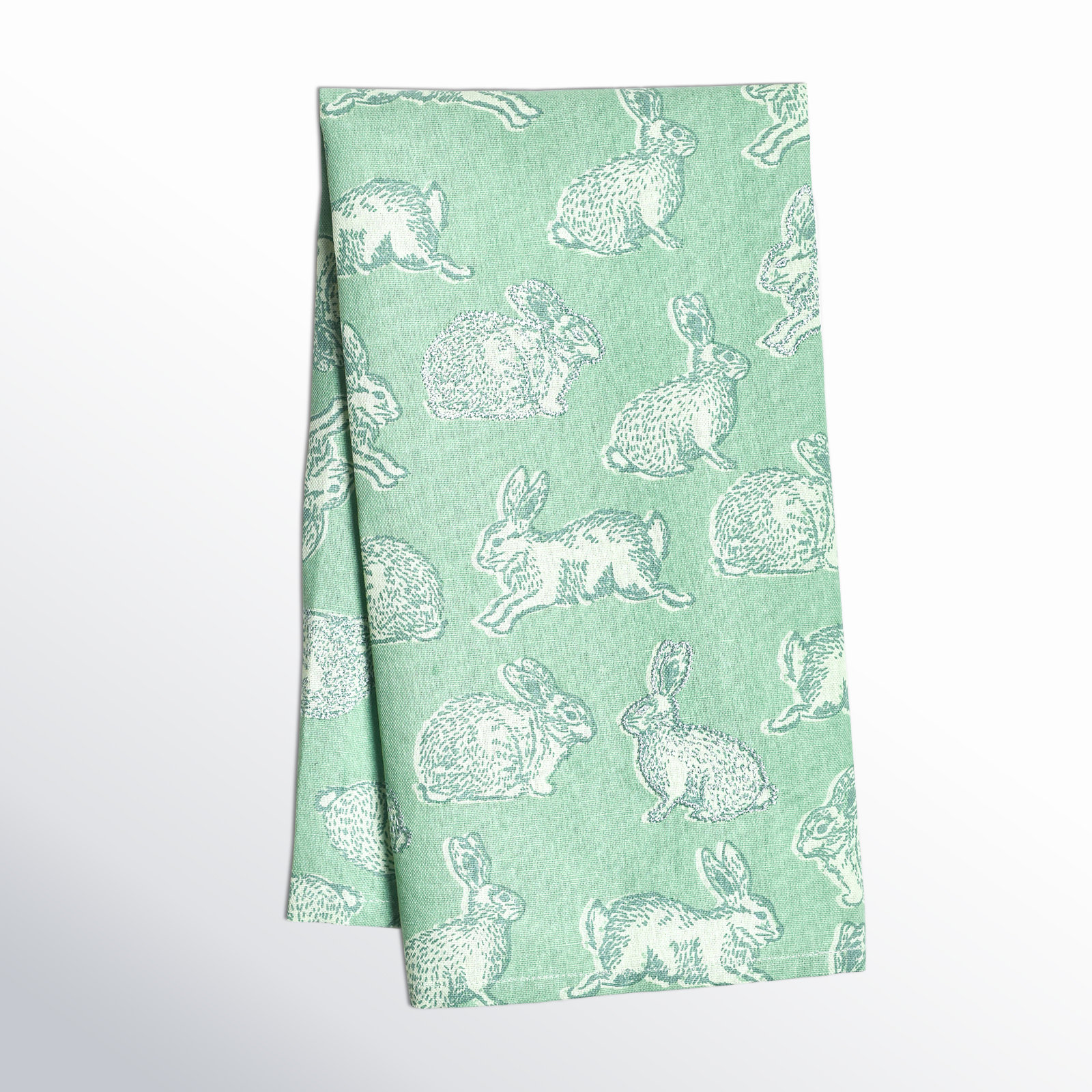 Coton Colors by Laura Johnson Speckled Rabbit Large Hand Towel | Birch Lane