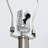 Srivatsa 21‘’ White Etched Ceramic Table Lamp with White Shade