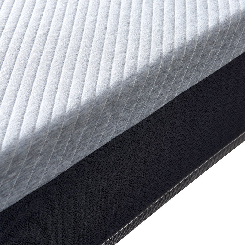 Sinegal Modern 10" Medium Hybrid Mattress - Cooling Memory Foam & Supportive Inner Springs with Breathable Striped Cover
