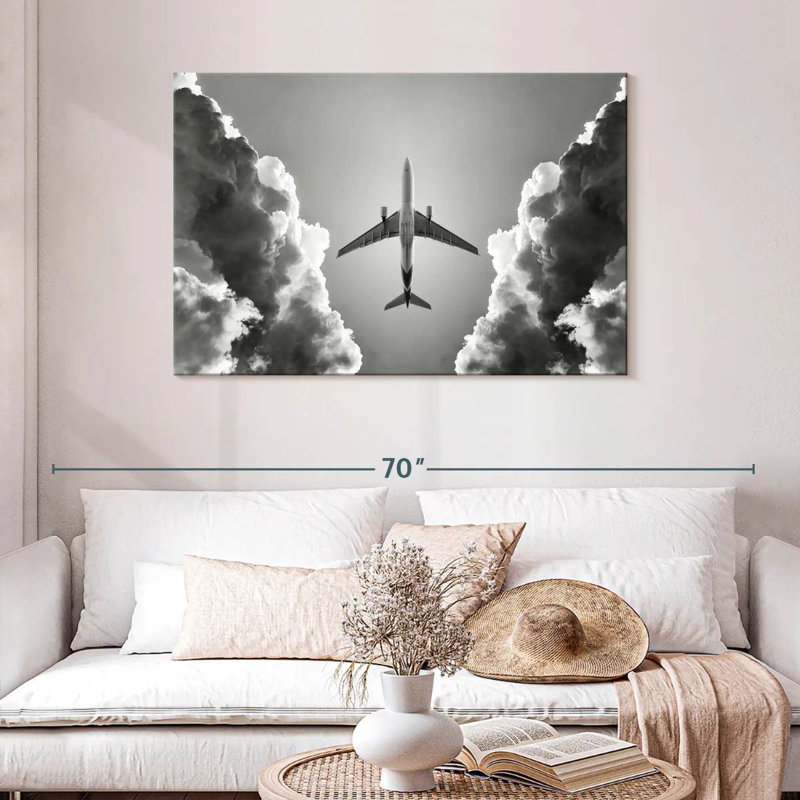 Mehar Plane, 30" H x 45" W