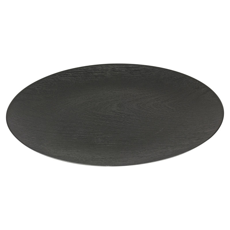 Nolah 33cm Dinner Plate - Set of 6, Black