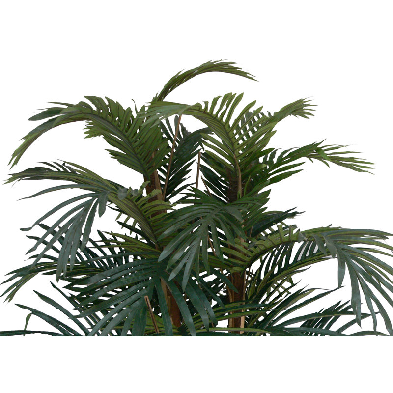 60" Artificial Palm Tree in Planter Set, 1
