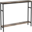 Console étroite, canapé de 47 pouces avec tablette ajustable, table longue à 2 niveaux-1108479392-1108479407