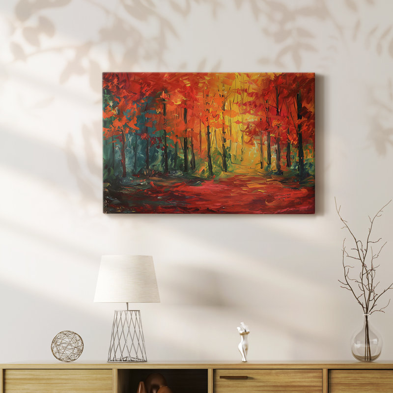 Série de paysages abstraits CLXVI, H 24 po x l 36 po
