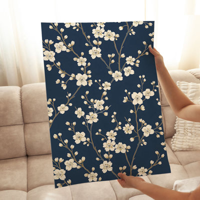 «Floral Floral Flower Dreams IV», reproduction d'art moderne sans cadre