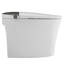 Toilette à bidet allongée avec siège chauffant, hauteur confortable ADA, chasse puissante, eau chaude / sécheuse, veilleuse, double chasse 1,1 / 1,6 GPF