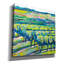 Toile épique Graffiti «All In A Row» par Jeanette Vertentes, 12 po x 12 po