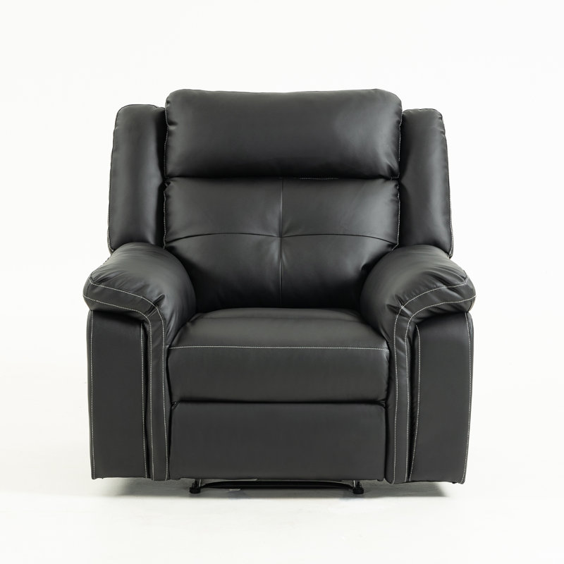 Ensemble de sièges inclinables (noir), Noir