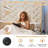 Lift Up Storage Bed,Tall Bed Frame,Upholstered Velvet Bed Frame with LED Lights and 58-Inch High Button-Tufted High Headboard,No Box Spring Needed,Noise-Free,Easy Assembly-1760131533-1760131537